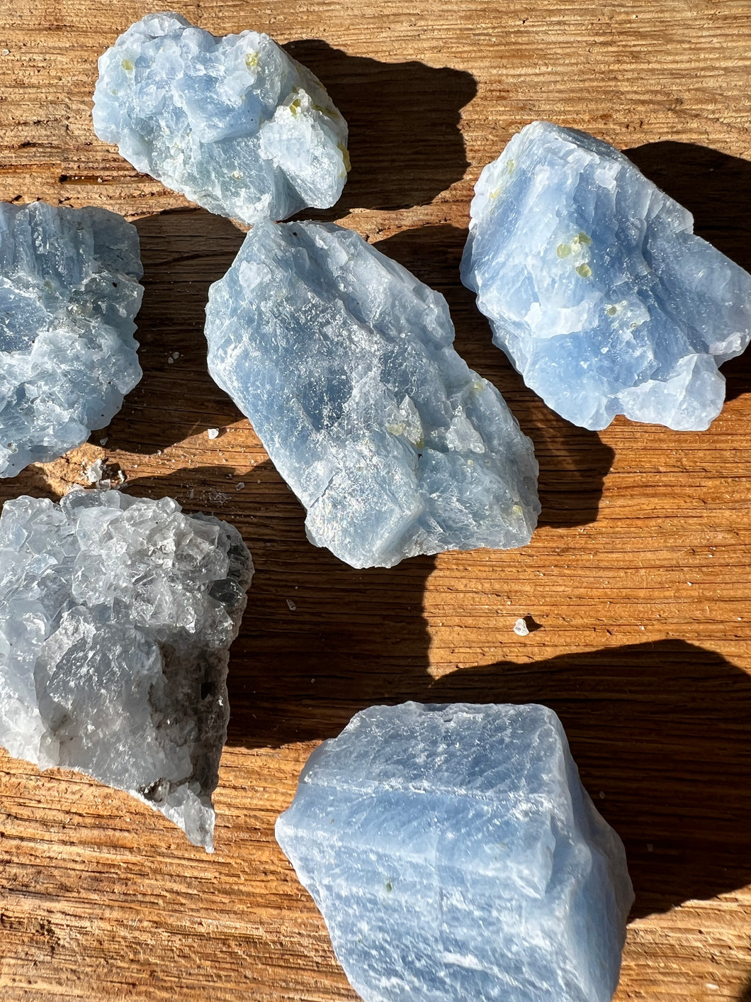 Raw Celestite Chunks