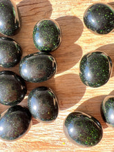 Load image into Gallery viewer, Green Goldstone Tumble Stone
