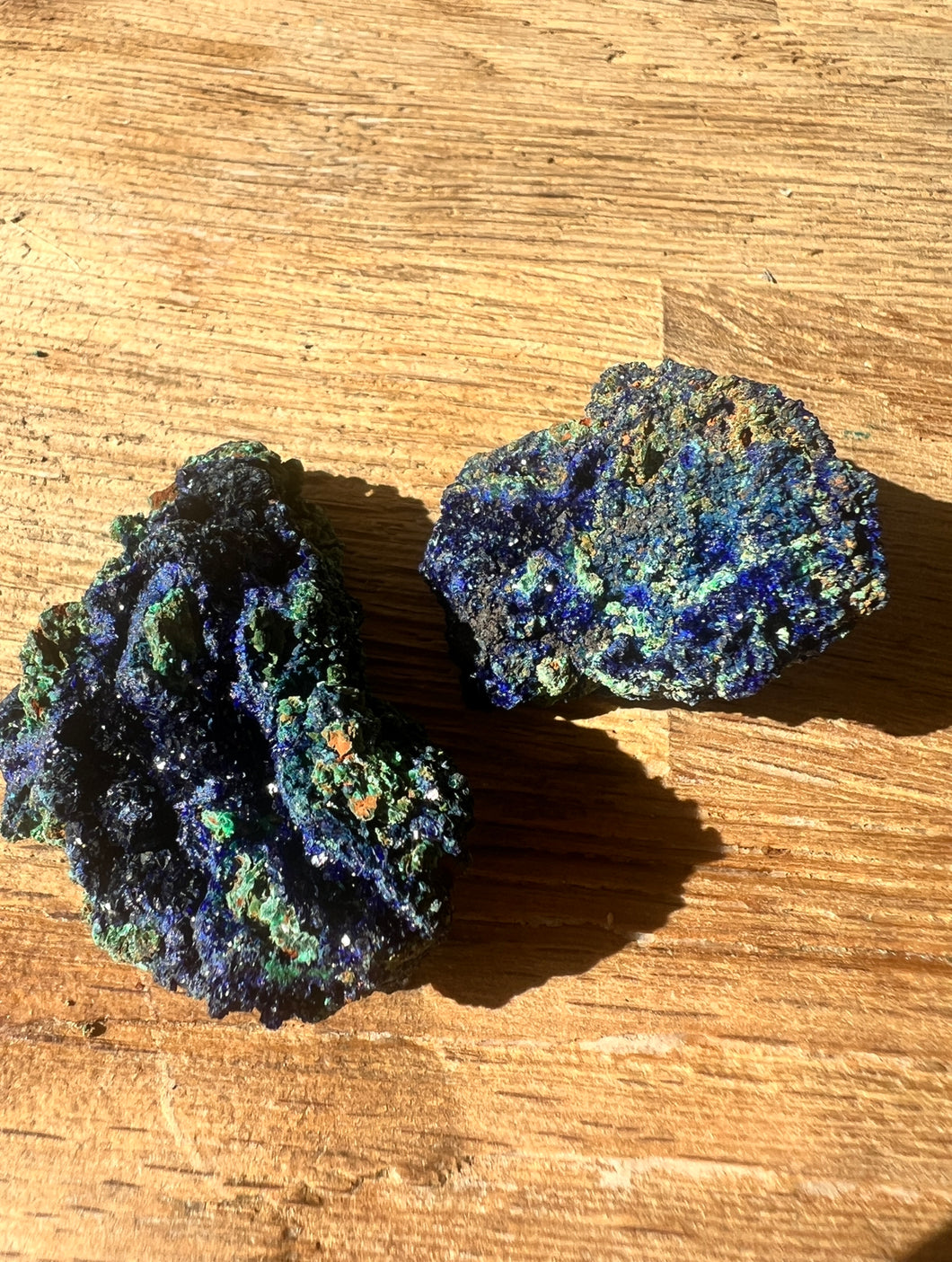 Raw Azurite
