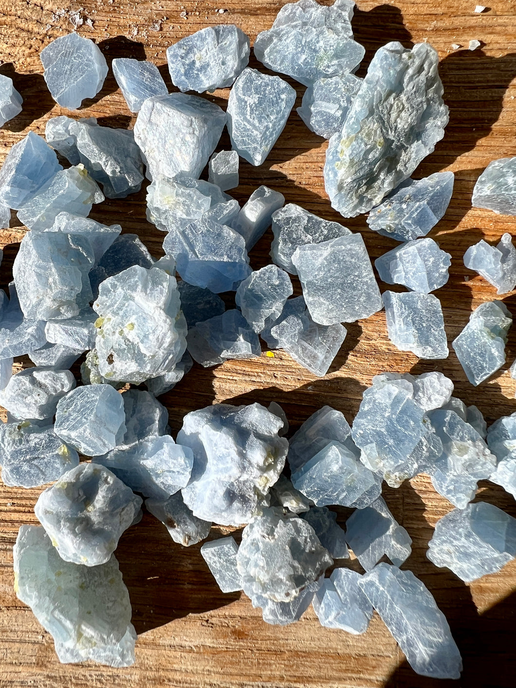 Small Raw Celestite Chunks