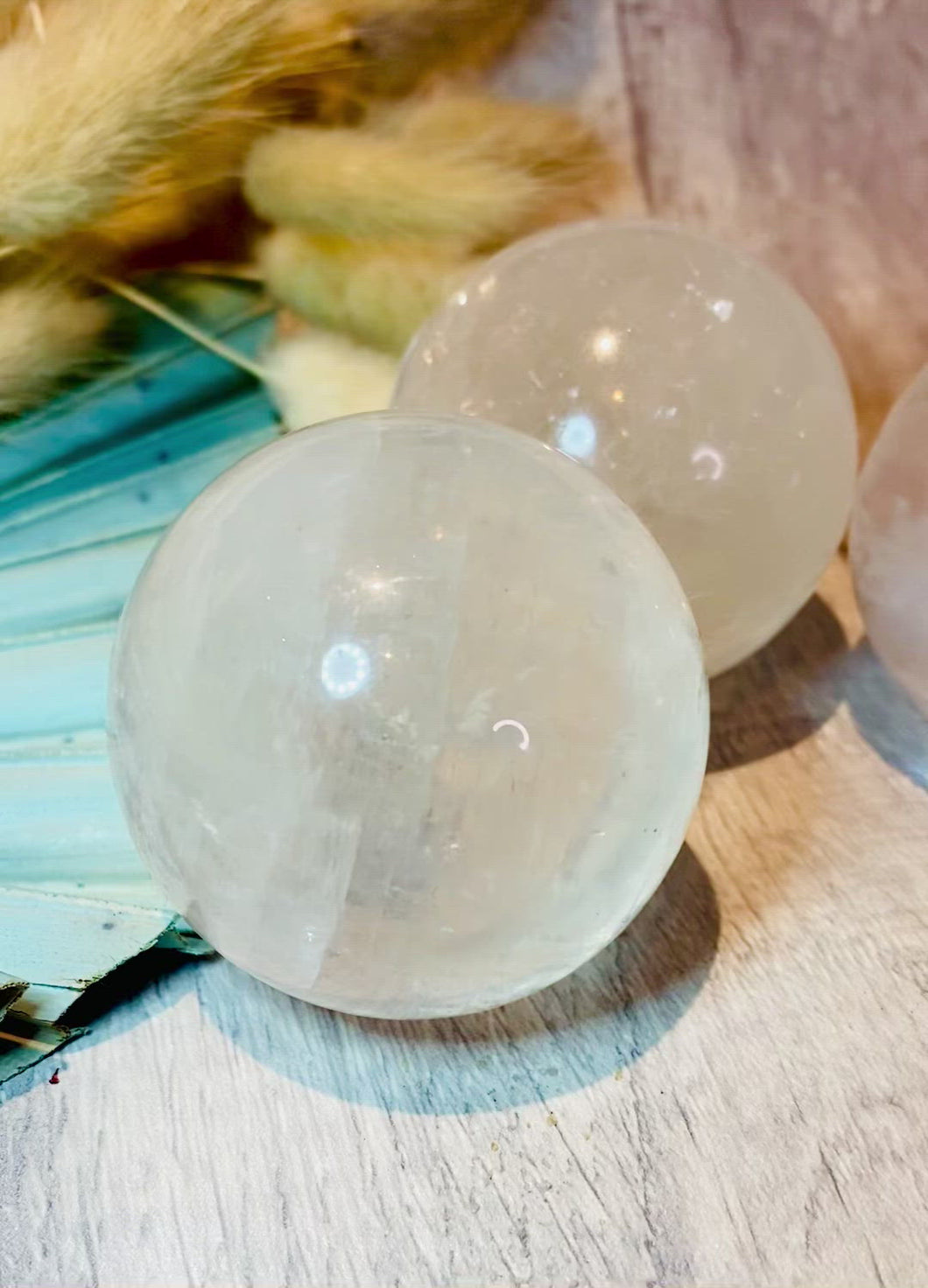 Rainbow Calcite Polished Sphere