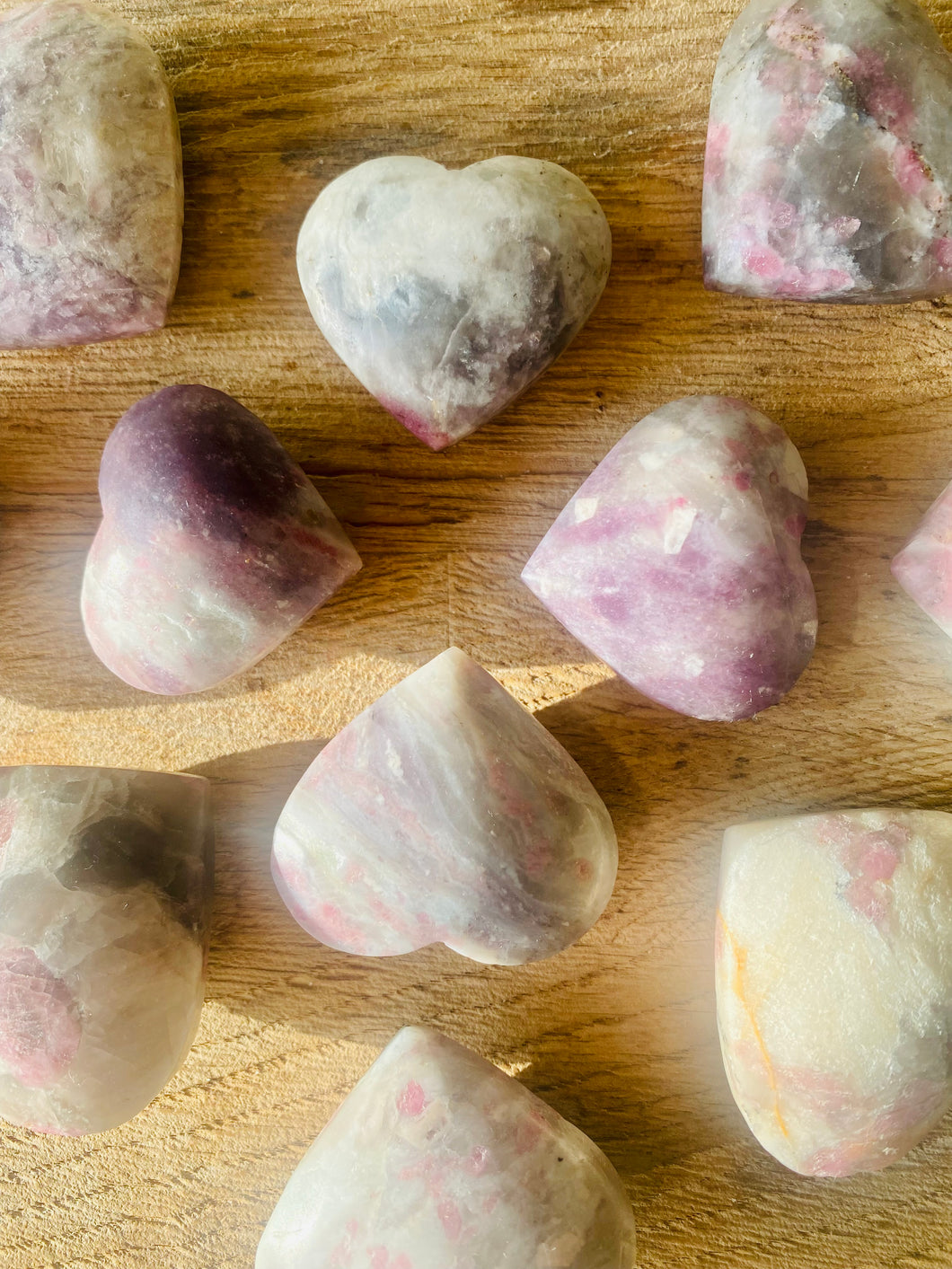 Unicorn Stone Hearts